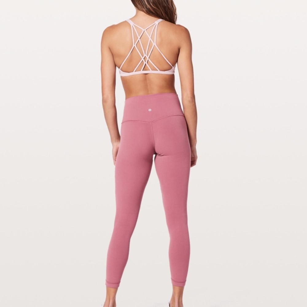 Pink Lululemon Align leggings - Picture 2 of 5